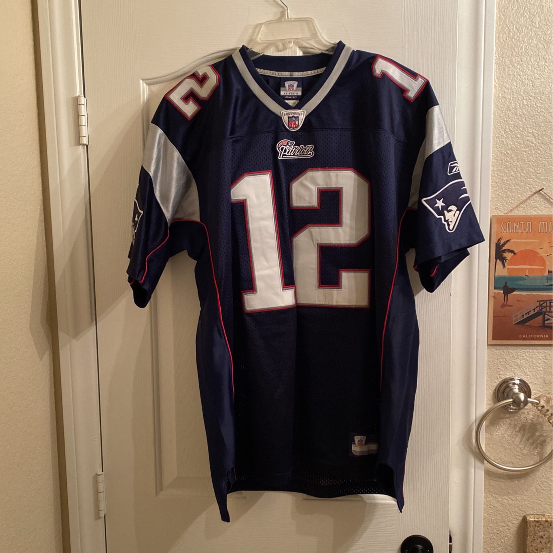 Authentic stitched Tom Brady Patriots Jersey 