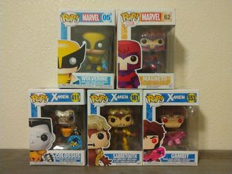 X-Men Character Funko Pops