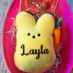 Jumbo Easter Eggs With Peeps Personalized