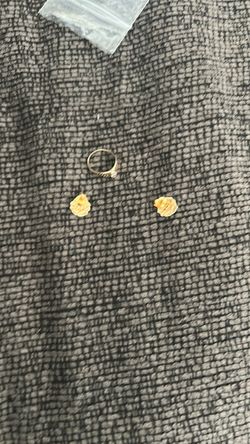 Circle Nugget earrings