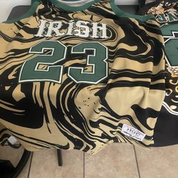 Lebron James Irish Jersey  