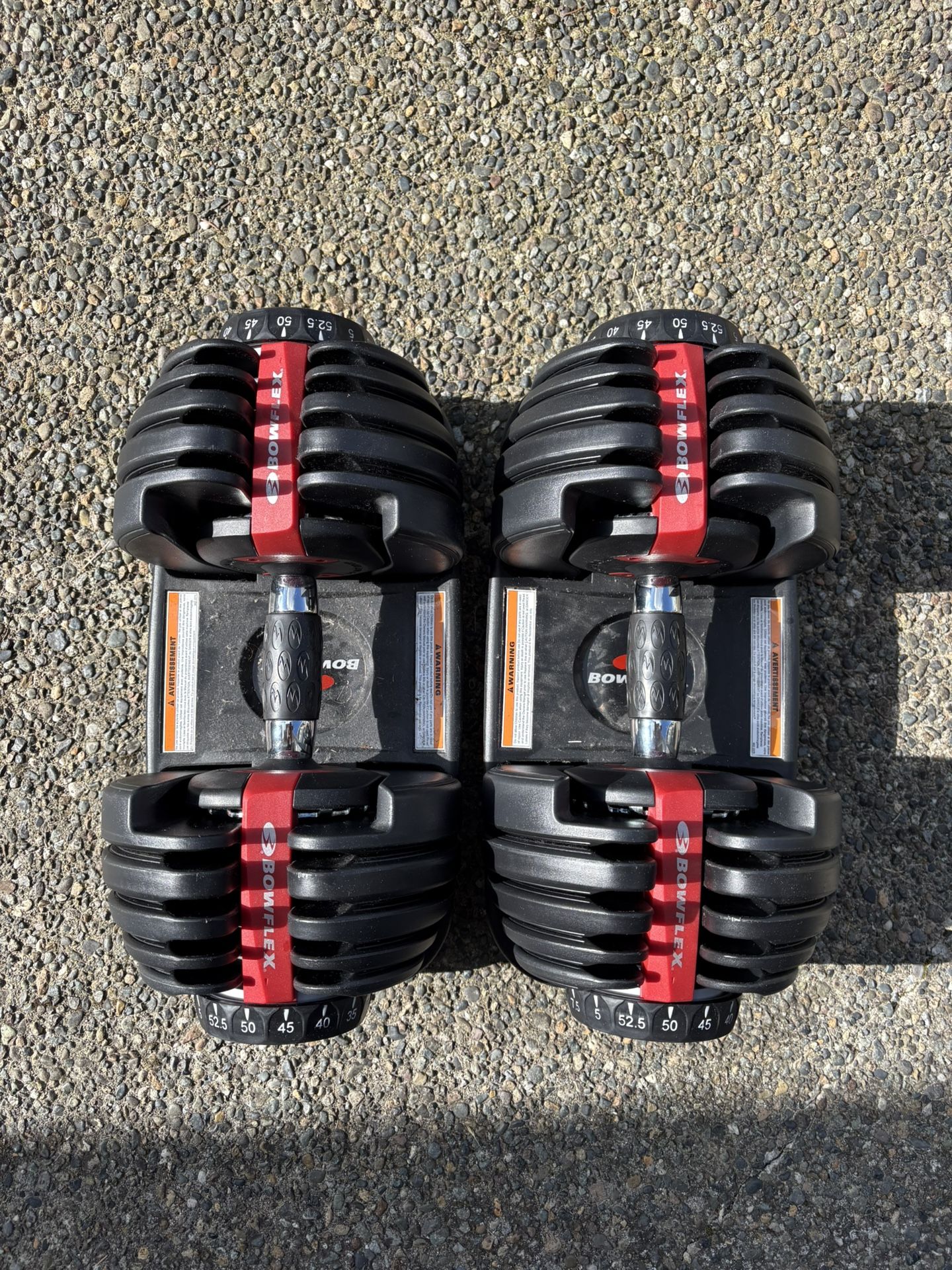 Bowflex Adjustable Weights