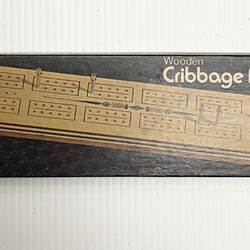 Cribbage Board 1974 Milton Bradley E.S. Lowe 