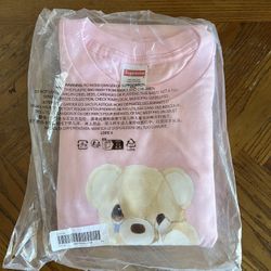 Supreme Bear Tee (SS25) Light Pink Size XXL