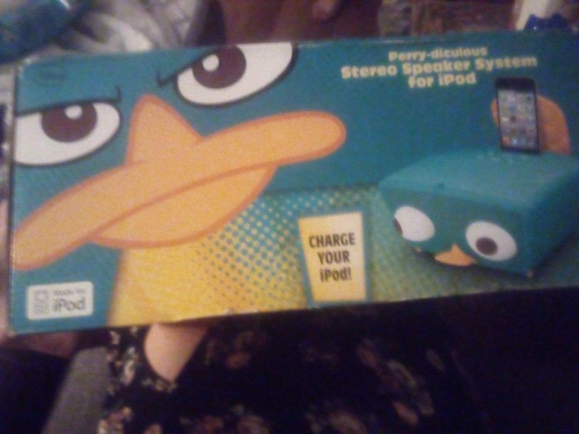Perry The Platypus Ipod Holder And Charger