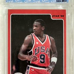 💥MICHAEL JORDAN 1986 STAR CO. *1984 OLYMPIAN* #3 (GEM MINT 10)💥