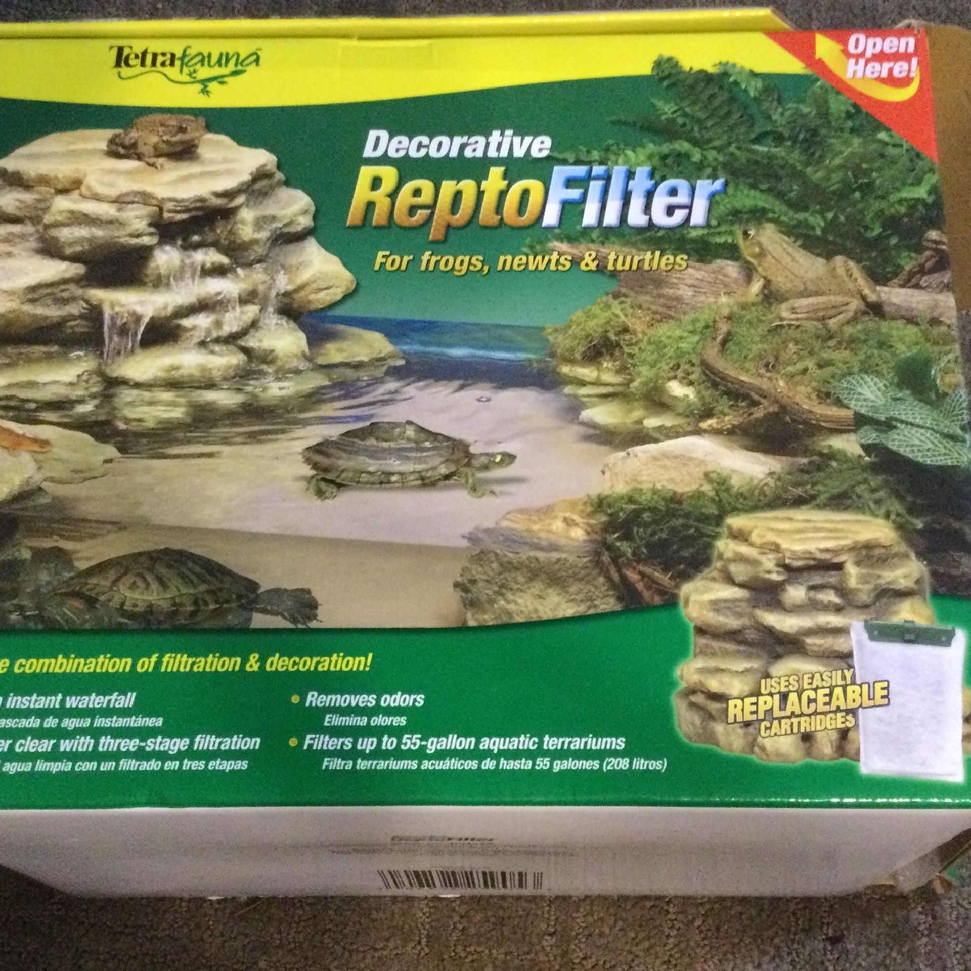 NEW Tetrafauna Filter Rock. NO Pump NO Filters 