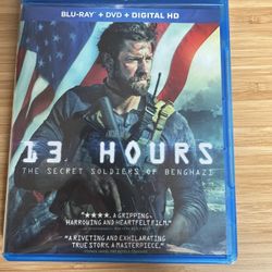  13 Hours Blue-ray Disc 