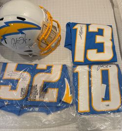 Chargers Fans Signed Collection
