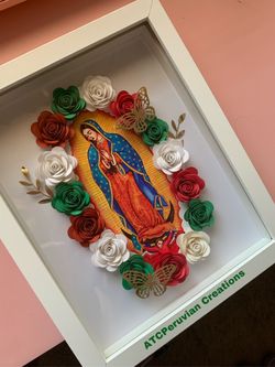 Our Lady Of Guadalupe Shadow Box