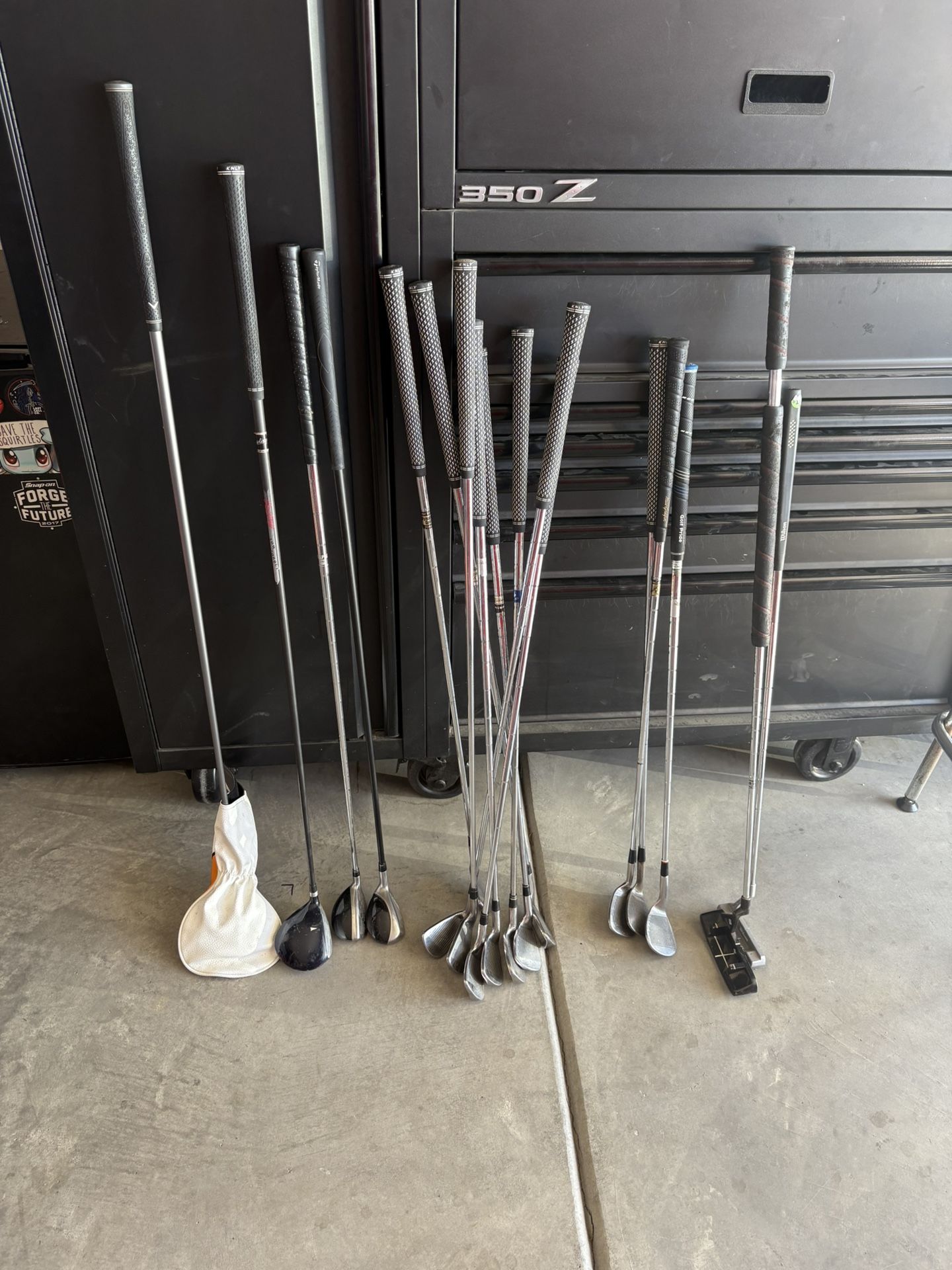 Full Set Of Mens Golf Clubs Titleist / Callaway 