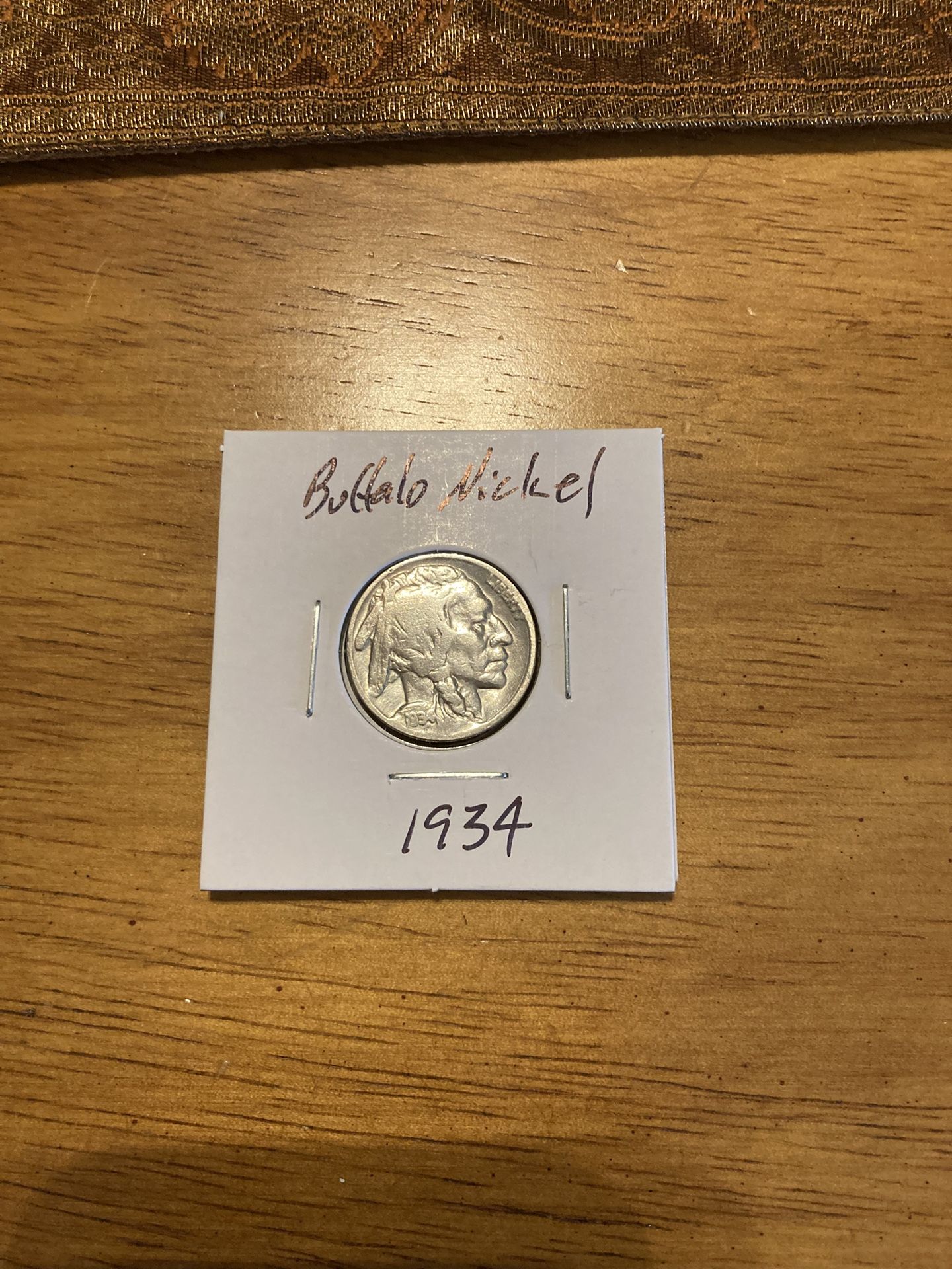 1934 Buffalo Nickel 