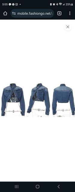 Cropped Jean Jacket 