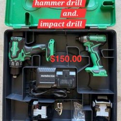 Drill Set $150.00 New Brushless 18v