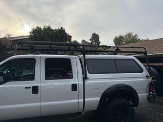 LEER Truck Topper + Ladder Rack – Ford F250, F350 ‘99-2016– 6.75' Bed