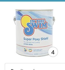 Pintura para fiberglass pool ,barco 4 unidades