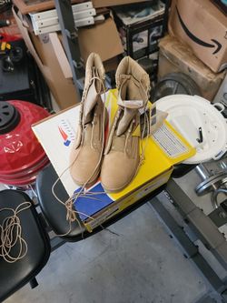 Army Combat Boots (Huntinf, Fishing, Stucco)