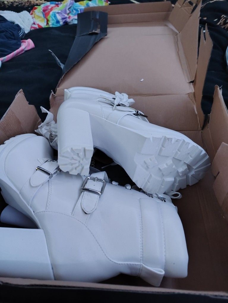 White  Boots