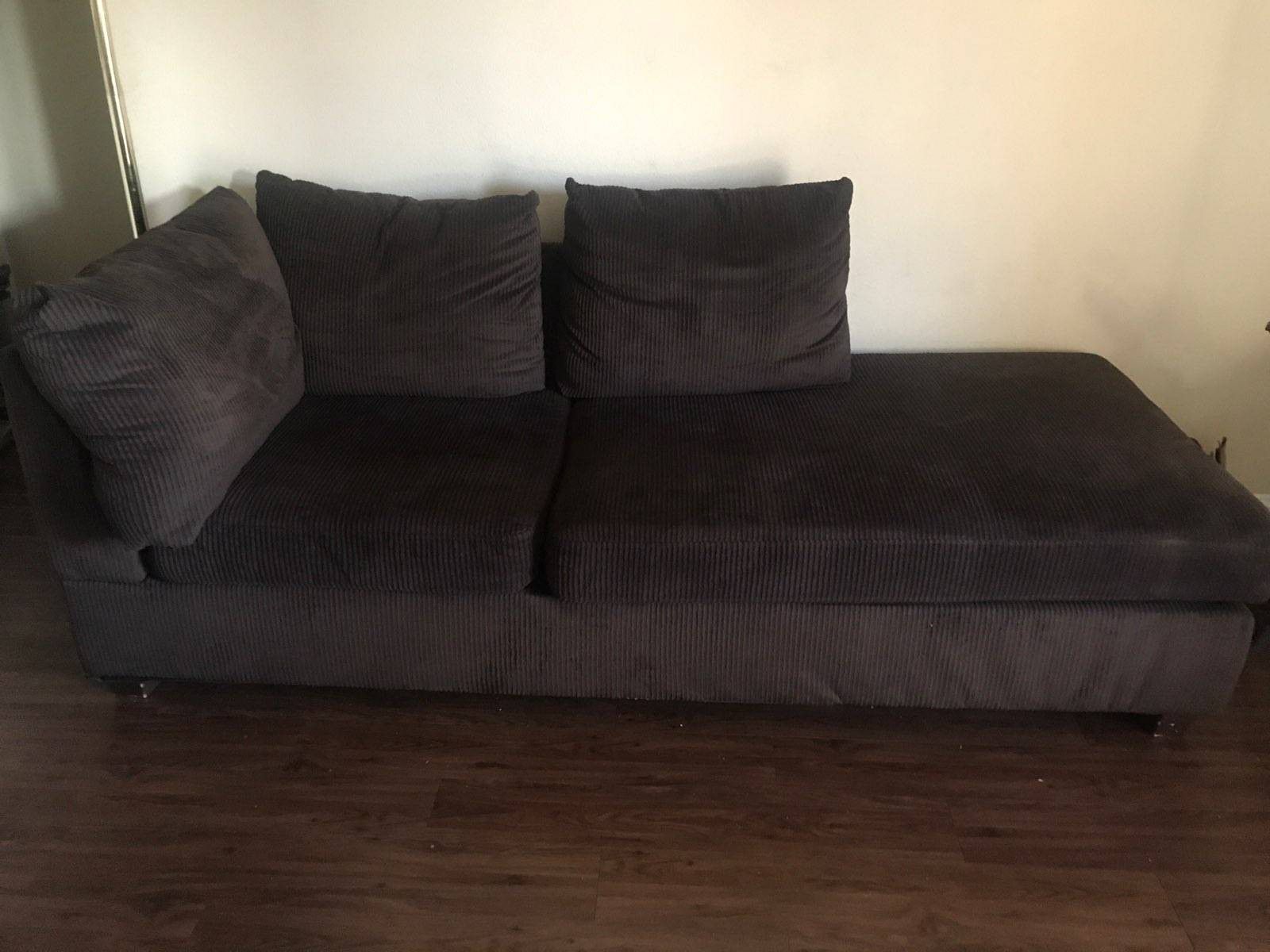 Sectional couch set (Brown)