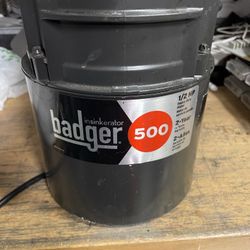 Badger Insinkerator 500 Food Waste Garbage Disposer 1/2hp 