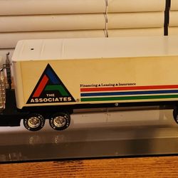 Vintage Nylint Steel Tractor/Trailer...The Associates Advertising 