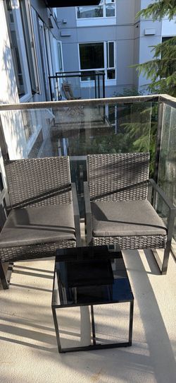 3pcs Patio Furniture Set