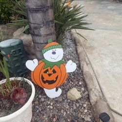 3 Water Proof Wood Custom Halloween Signs 