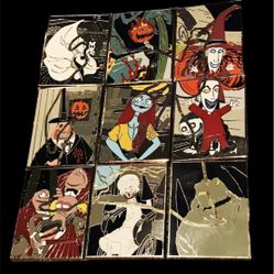 Disney Soda Fountain DSSH Nightmare Before Christmas Puzzle Pin Set LE400