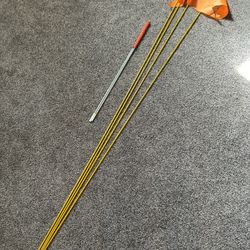 Set Of 4 Soccer Corner Flags