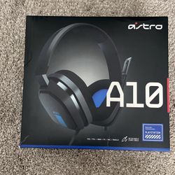 NEW Astro A10 Wired Gaming Headset Headphones with Mic for Xbox / PS4 / PlayStation 5 / PC / Nintendo Switch - Blue Color