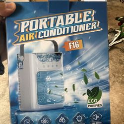 Cooling Portable Air Conditioners Fan with 3 Speeds, 2 Mist Se