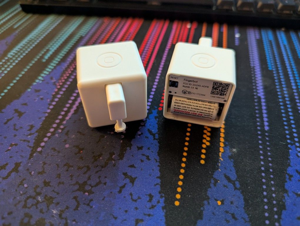 2 Pack Tuya Zigbee Fingerbot Plus