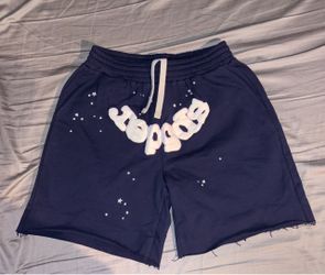 Spider Worldwide Navy Blue Shorts