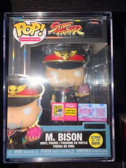 Funko Pop Street Fighter M. Bison #1232 SDCC Limited Edition