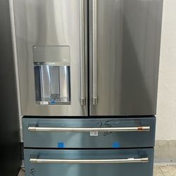 New GE CAFÉ French Door Refrigerator Counter Depth - Financing Available 