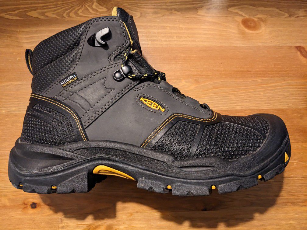 9.5 Size US Keen Men's Waterproof/ Steel Toe Work Boots