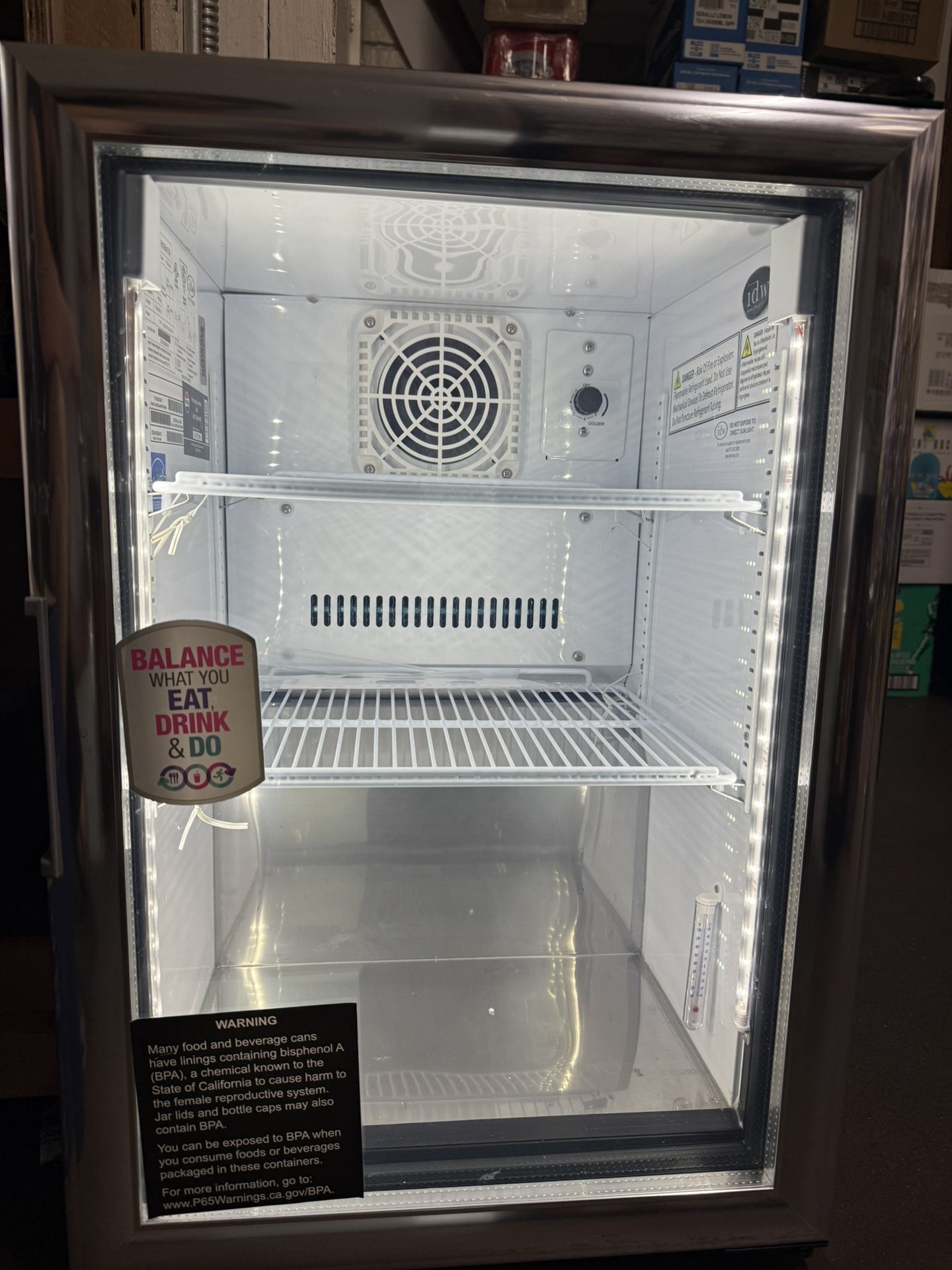 Brand New Pepsi Commercial Mini Fridge – Certified Countertop Cooler