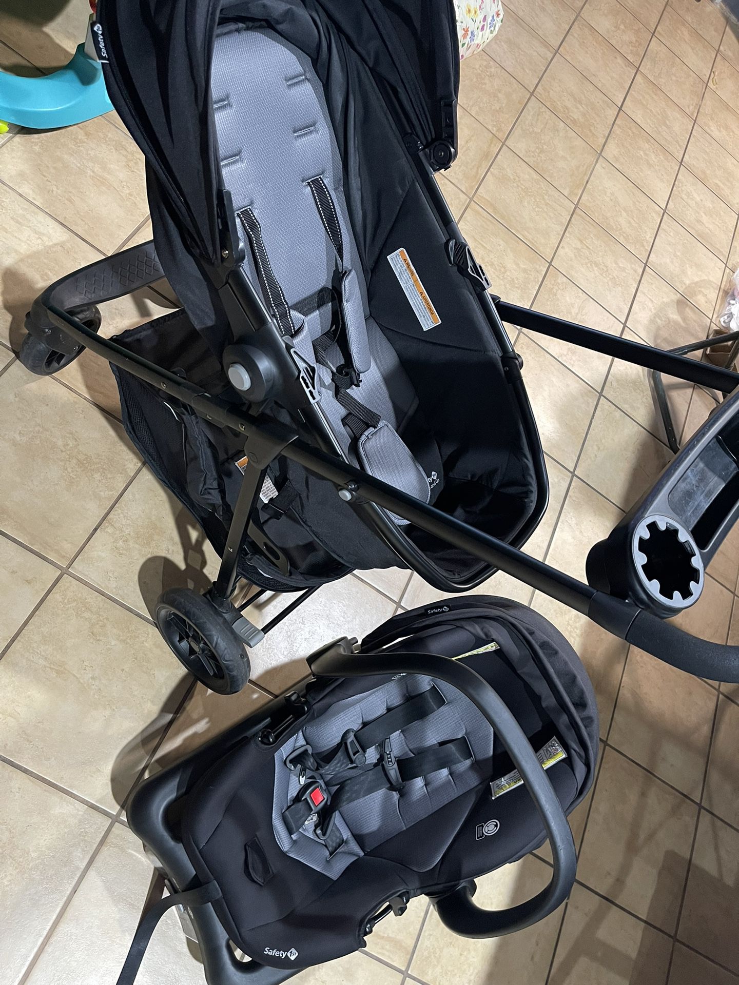 Safety First Stroller, Car Seat And Bassinet