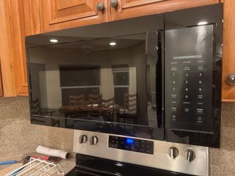 Black Over-the-Range Microwave