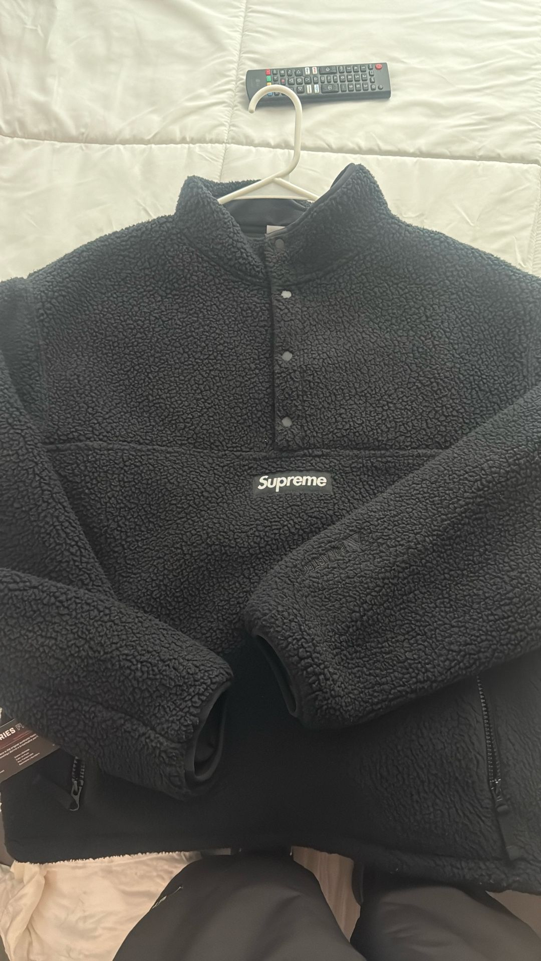 Supreme Polartec Shearling Reversible Pullover