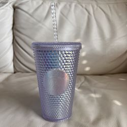 Starbucks Iridescent Tumbler with Straw 16oz 