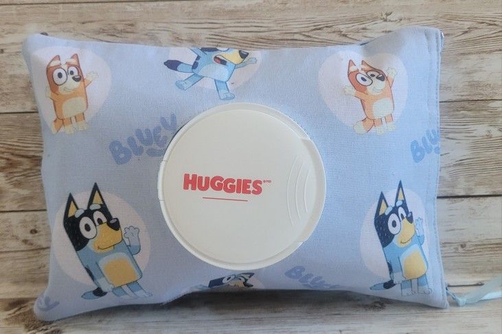 Bluey Huggies Wipes Cover