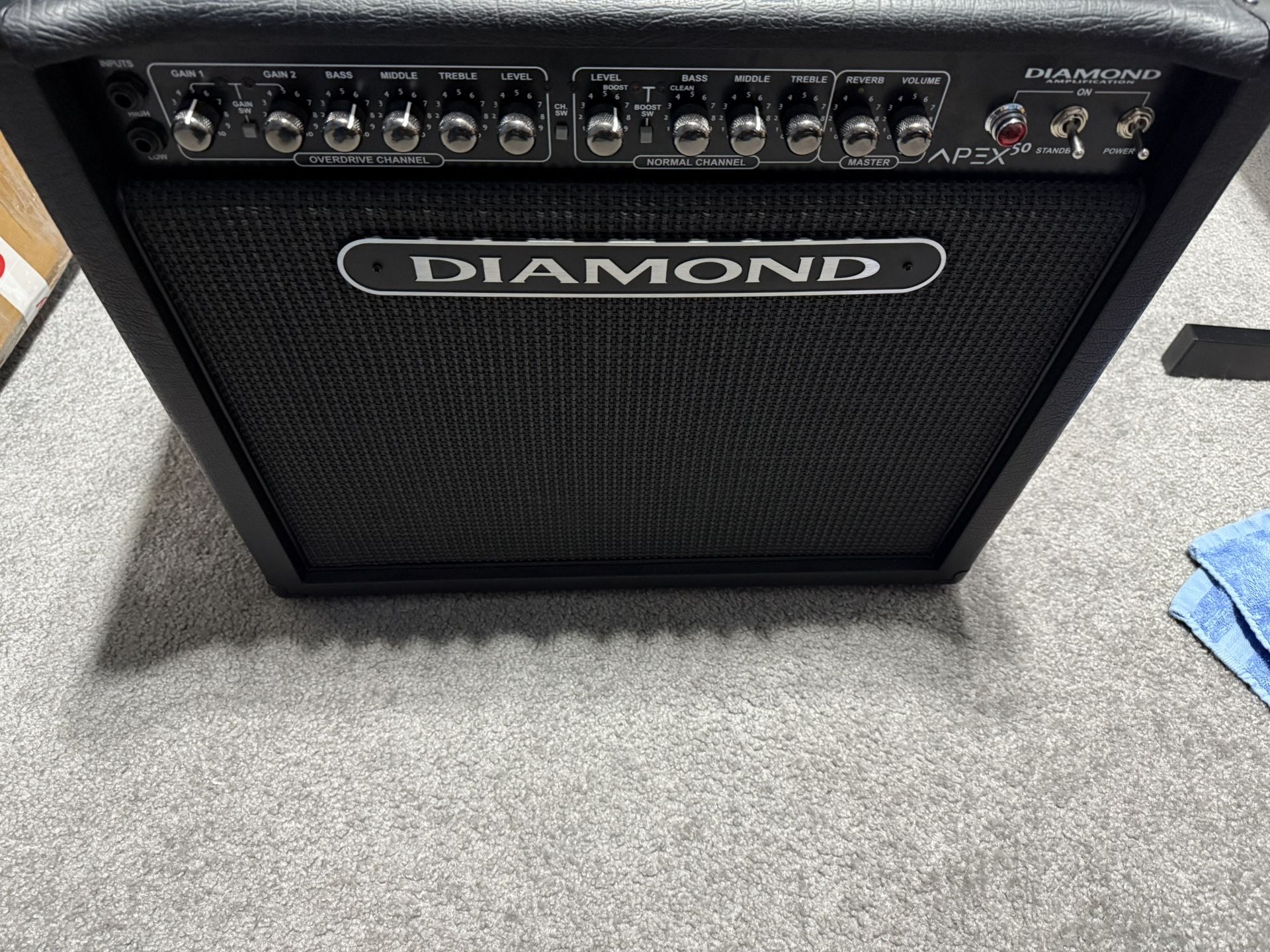 Diamond Amplification APEX-50 All Tube 50 Watt Guitar Amplifier