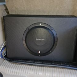 Rockford Fosgate 10" Speaker and Amp Combo