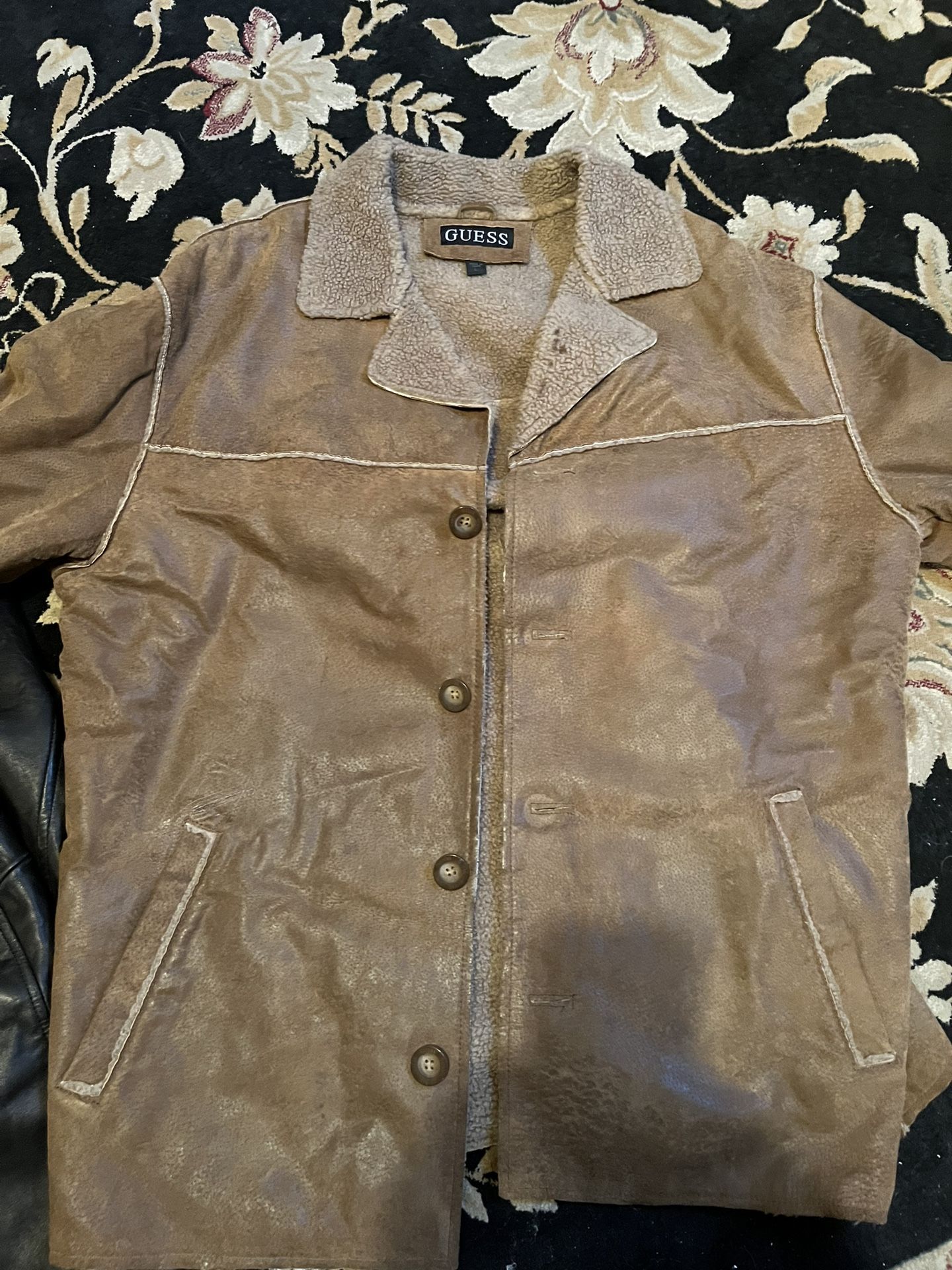 Guess Men’s Suede Jacket