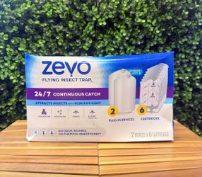 Zevo Indoor Flying Insect Trap for Fruit flies, Gnats, and House Flies $10