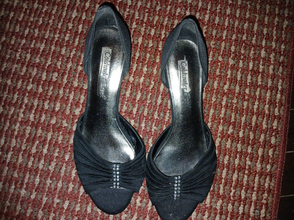 Women's Black Dress Shoes~Size 7.5 Medium