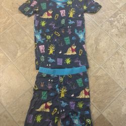 Bamboo Monsters Inc Pajamas