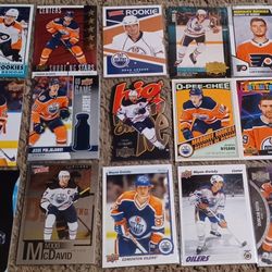 Edmonton Oilers Hockey Card Lot Inserts Rookie Gretzky 90