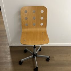 Wood office chair